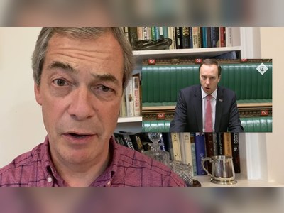 10 years in prison for going on holiday? Nigel Farage reacts.