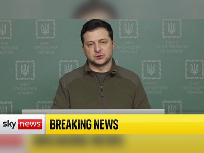 Ukraine crisis: 'We are in control of Kyiv' - Volodymyr Zelenskyy