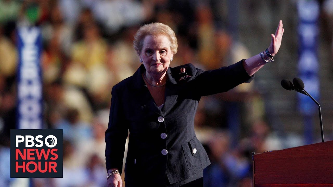Madeleine Albright spent life helping other women, former Secretary of State Clinton says