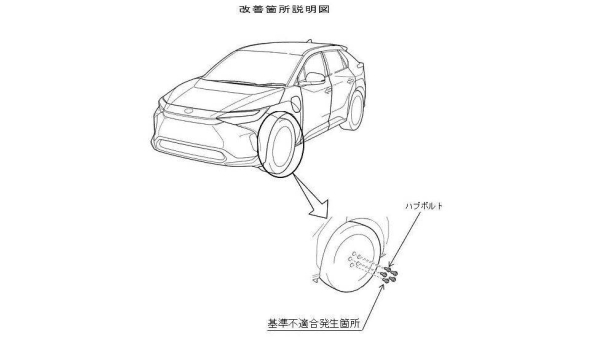 Toyota recalls electric cars over concerns about loose wheels