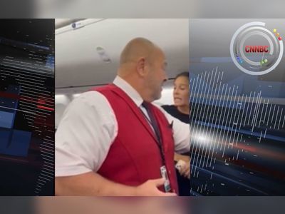 A woman's Abusive And Violent Meltdown On Flight, Arrested