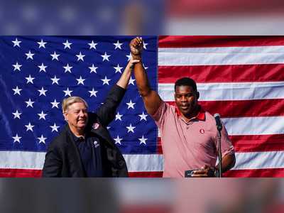 Lindsey Graham says critics of Georgia GOP Senate nominee Herschel Walker are 'trying to destroy' him to 'deter young men and women of color' from joining the party