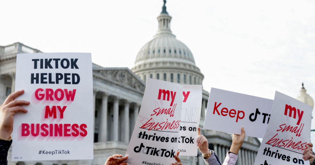 TikTok creators, some U.S. Democratic lawmakers oppose ban on app