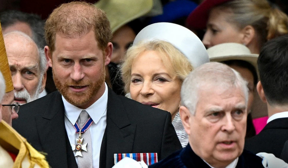 Controversial Princes Harry, Andrew Pushed To Third Row At UK Coronation