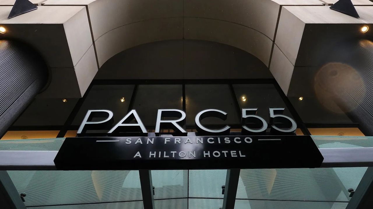 Hilton and Parc hotels are leaving their hotels behind and running out of lawless San Francisco.