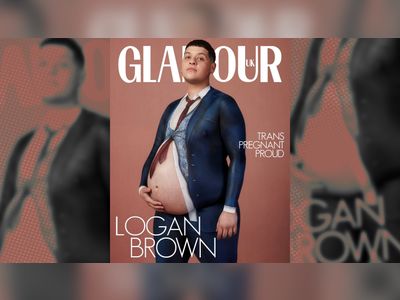 Logan Brown, a pregnant transgender man, is on the cover of 'Glamour' magazine. 'I do exist,' he says — and so do others.